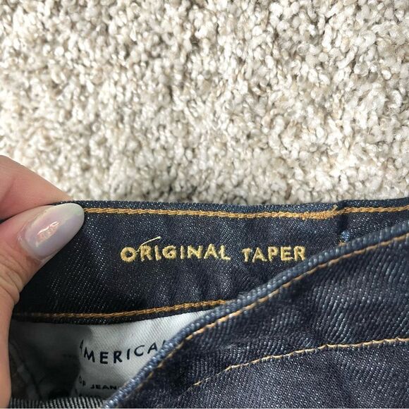 American Eagle Jeans Men’s 29x32 Dark Wash Denim Original Taper - Picture 5 of 8